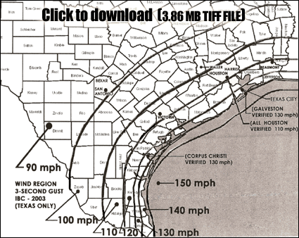 Basic Wind Speeds - Click to Download